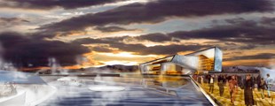 NYT ISLANDSK-DANSK ARKITEKTUR-IKON