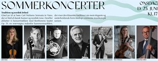 TRADITION OG NORDISK LETHED — klassiske sommerkoncerter 2025