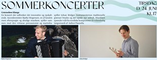 GRÆNSELØSE KLANGE — klassiske sommerkoncerter 2025